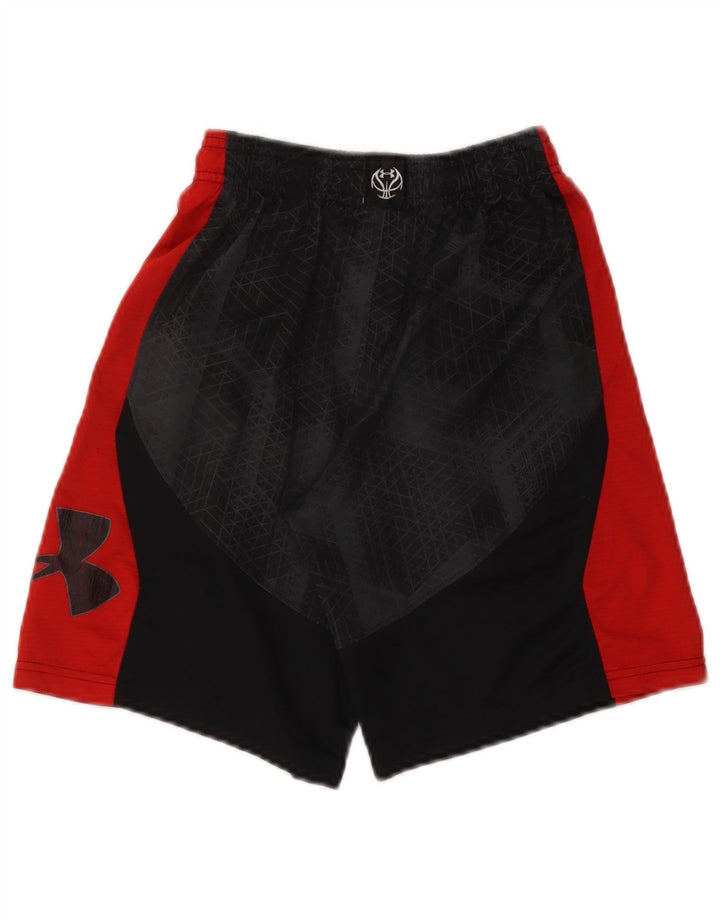 Pantaloni scurti sport UNDER ARMOUR Băieți Heat Gear 9-10 Ani Mediu Negru Geometric