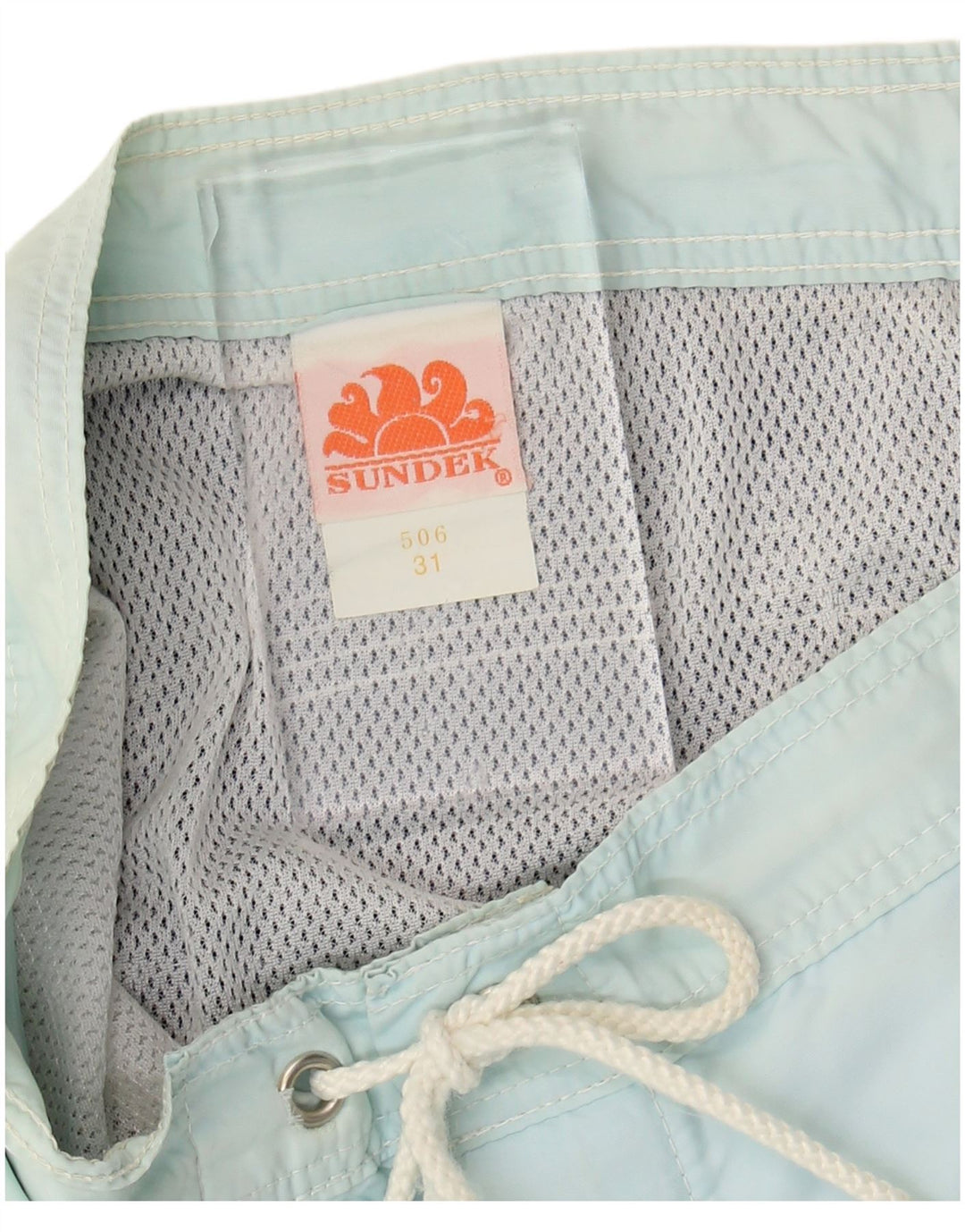 SUNDEK Pantaloni scurți de înot pentru bărbați, albastru mediu, nailon color bloc