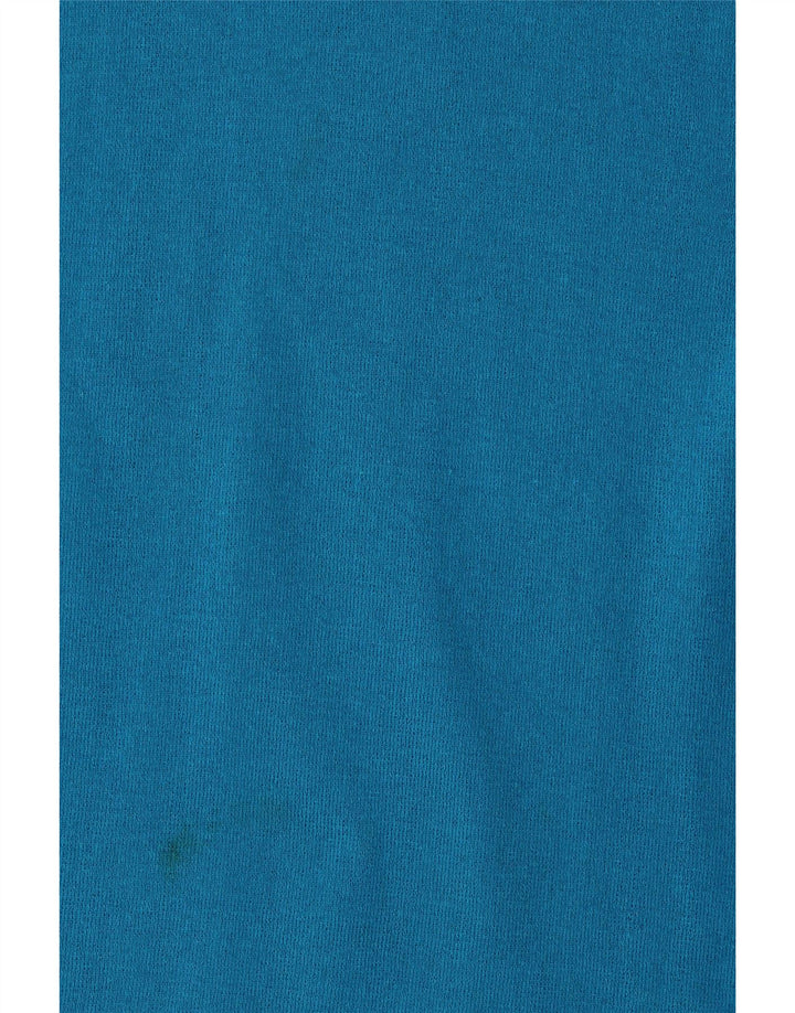 Tricou Cos pentru bărbați Loose Fit Top mic, albastru, bumbac