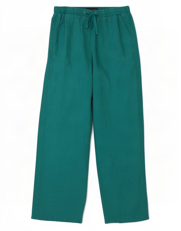 Pantaloni casual pentru femei Marks & Spencer UK 12 Medium W32 L30 Turcoaz