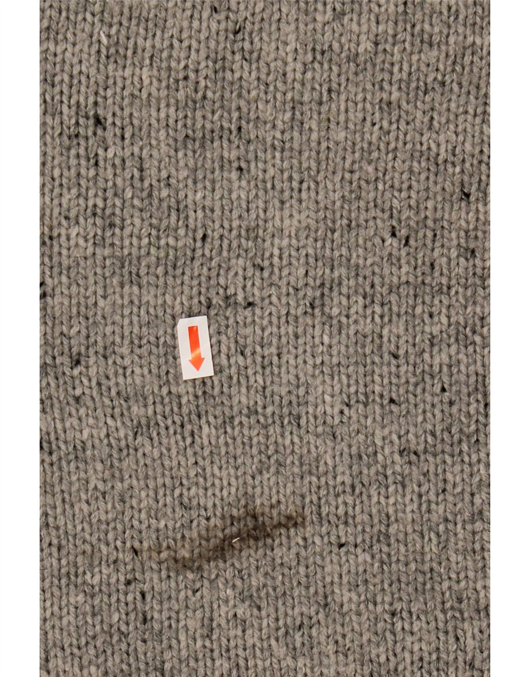 Pulover pentru bărbați NAUTICA, cu gât, cu nasturi, XL, gri acrilic pătat