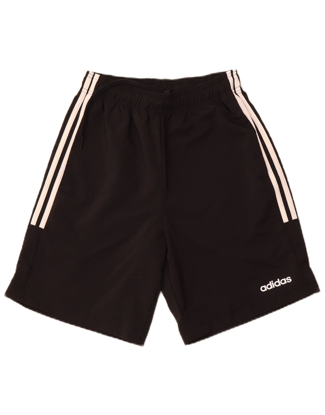 Pantaloni scurți sport ADIDAS pentru bărbați, poliester negru mic