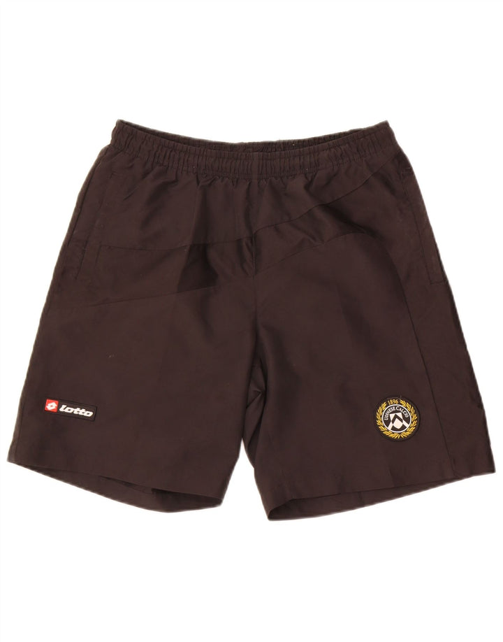 Pantaloni scurti sport pentru bărbați Lotto UK 36/38 Poliester negru mic