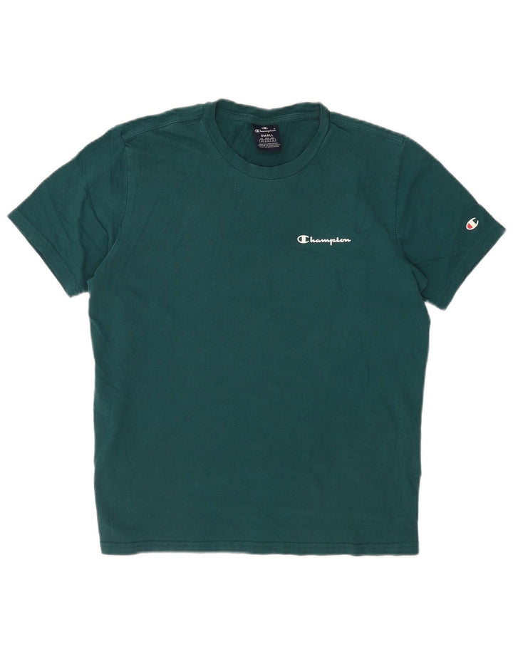 Tricou pentru bărbați Champion Top mic din bumbac verde