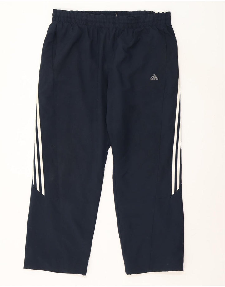 Pantaloni de trening Adidas Climalite pentru bărbați, mari, albastru, poliester