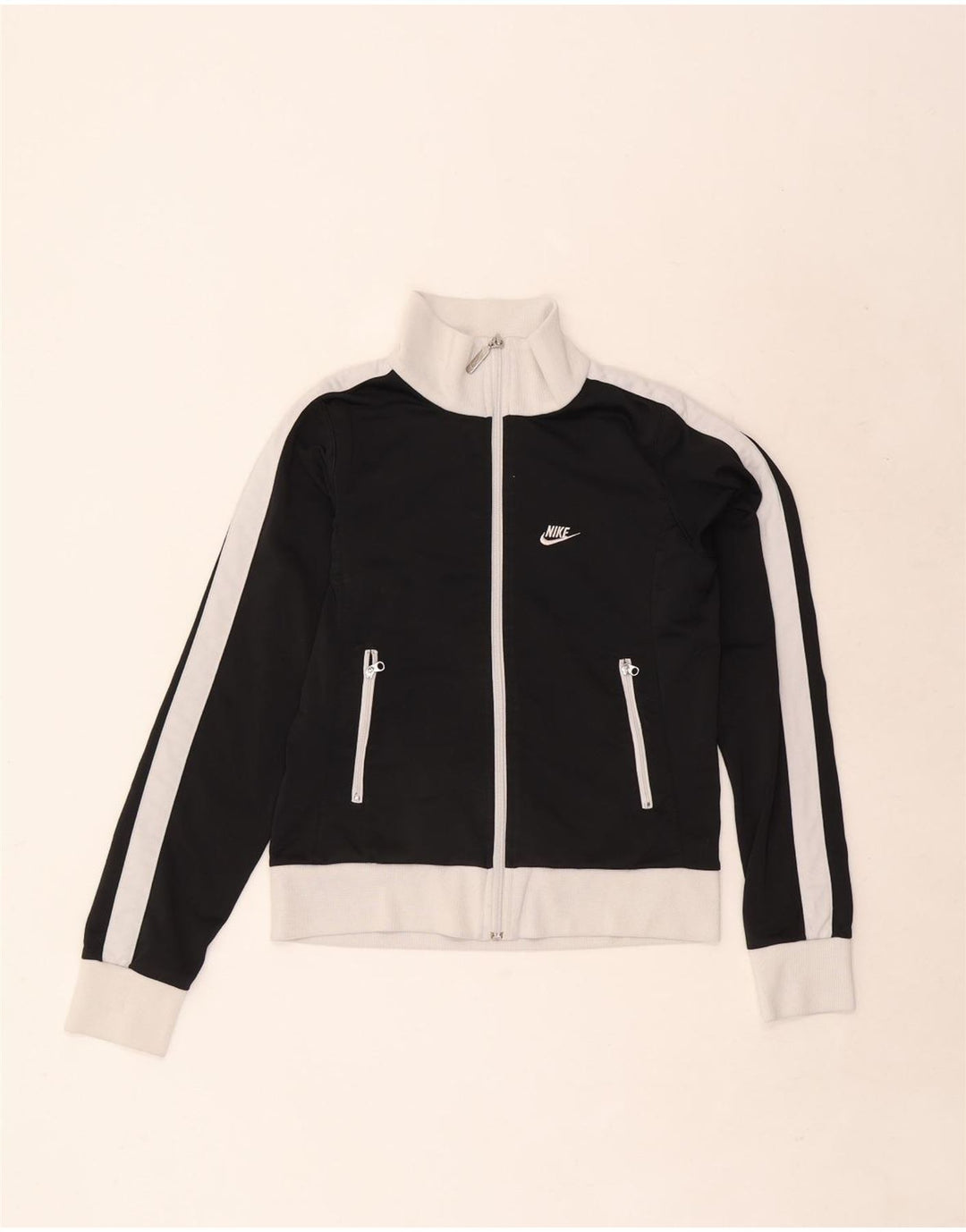 Trening complet Nike pentru femei UK 8/10, mic, negru, poliester color bloc