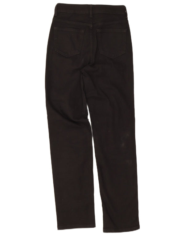 Blugi drepti pentru femei Marks & Spencer The Sienna UK 10 Small W28 L30 Black