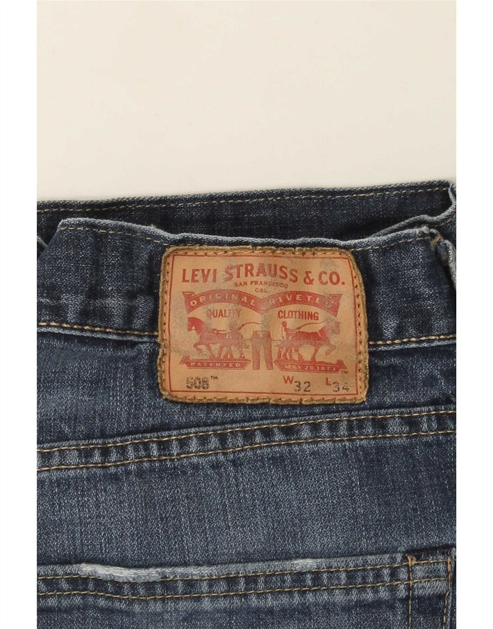 Blugi Levi's 508 drepte pentru femei W32 L28 albastru