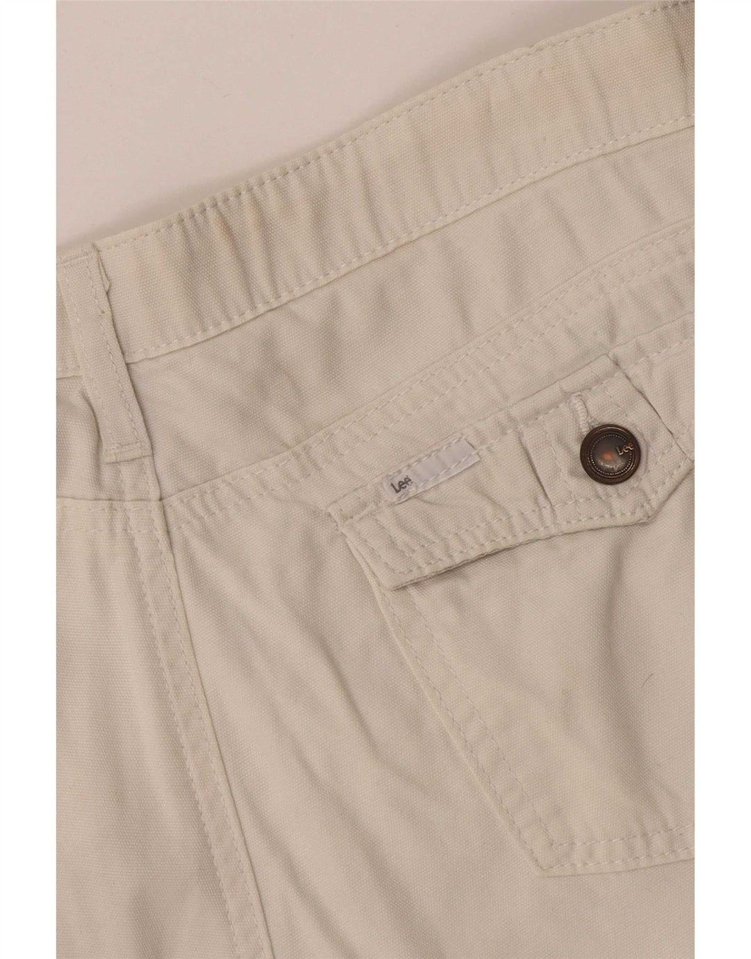 Pantaloni scurți casual pentru femei Lee W36 XL alb