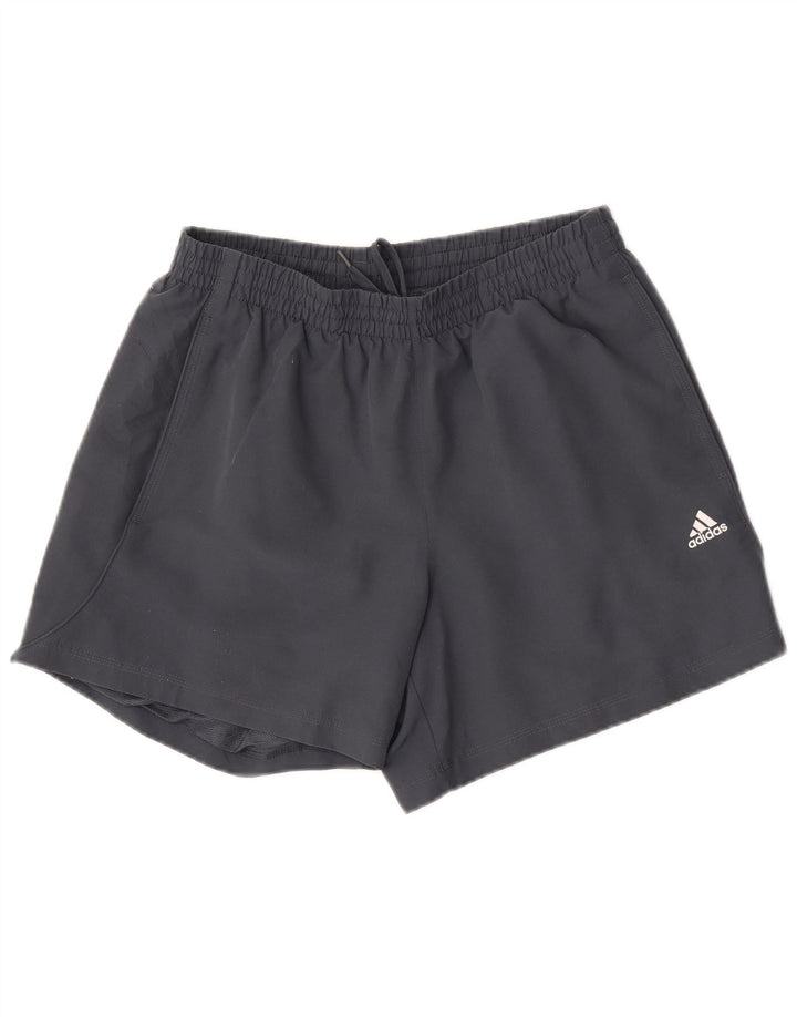 Pantaloni scurți sport pentru bărbați Adidas Climalite, gri mediu, poliester