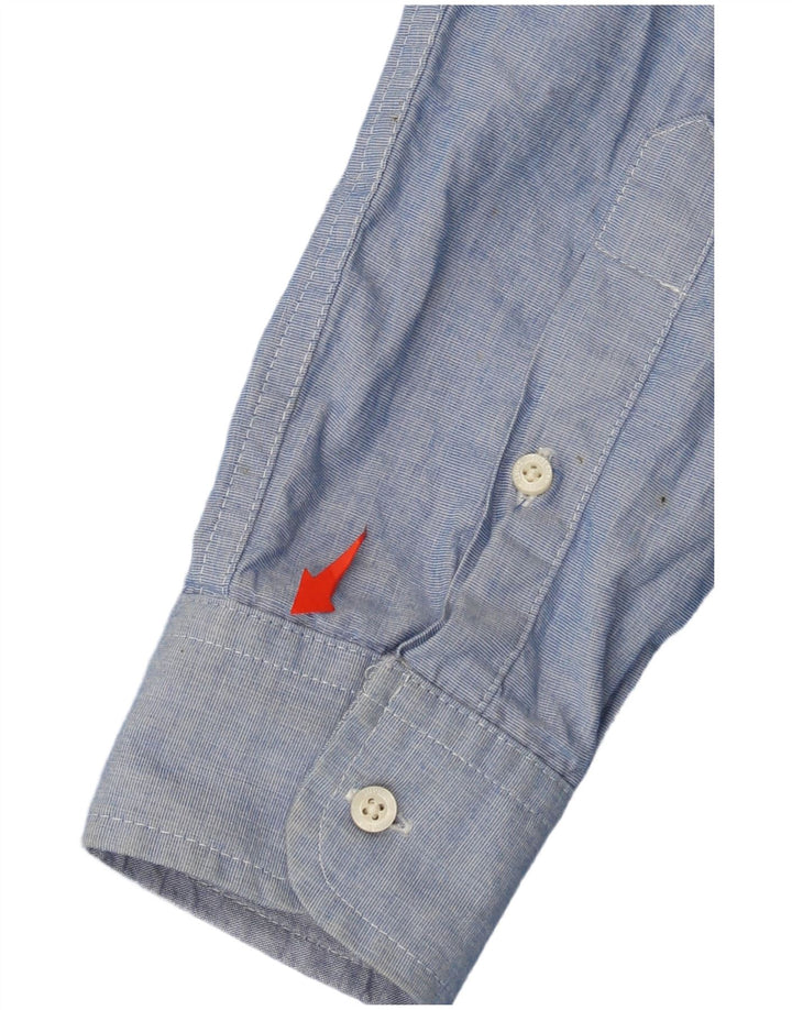 Cămașă pentru bărbați Superdry Regular Fit, mare, albastru, bumbac