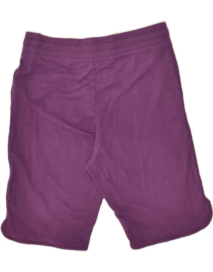 EDDIE BAUER Womens Sport Shorts US 4 Small Purple Cotton | Vintage Eddie Bauer | Thrift | Second-Hand Eddie Bauer | Used Clothing | Messina Hembry 