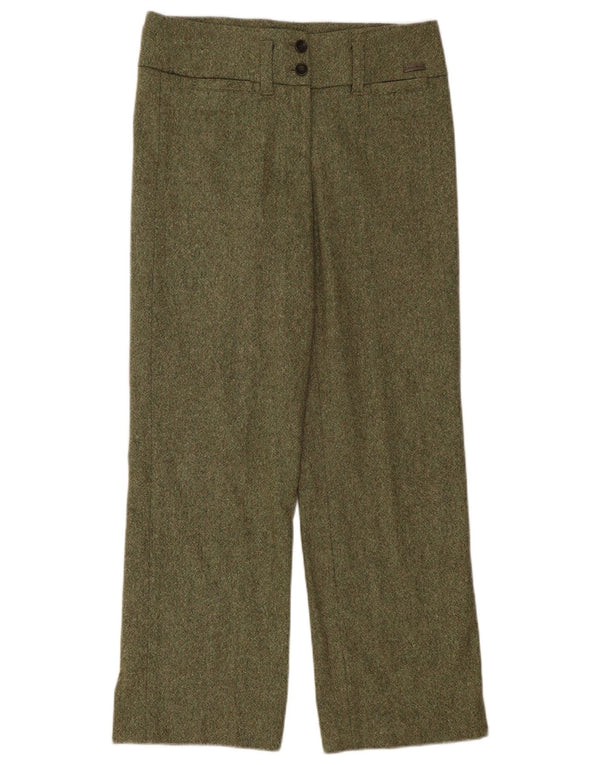 Pantaloni drepti pentru femei Conte of Florence IT 44 Medium L34 L31 Kaki