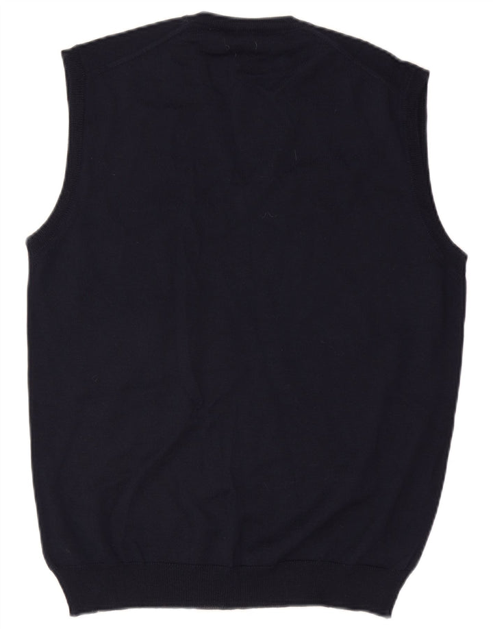 MAPIER Vest pentru bărbați Tank Top Lână Mediu Bleumarin