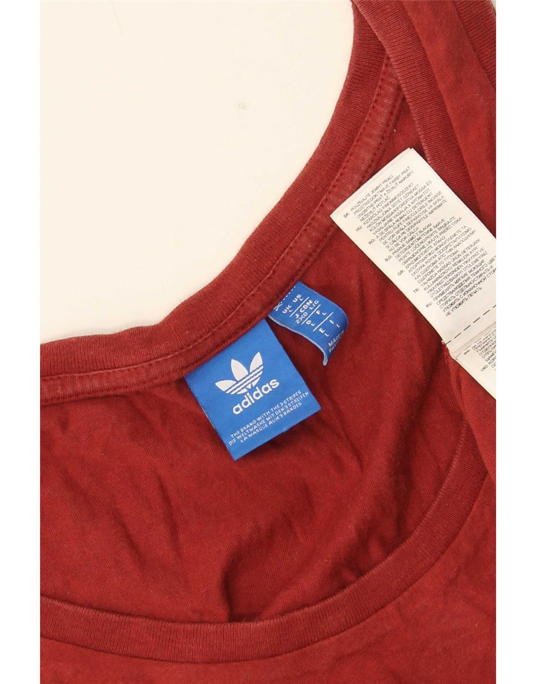 Vesta grafică pentru bărbați Adidas, mare, bumbac, maro