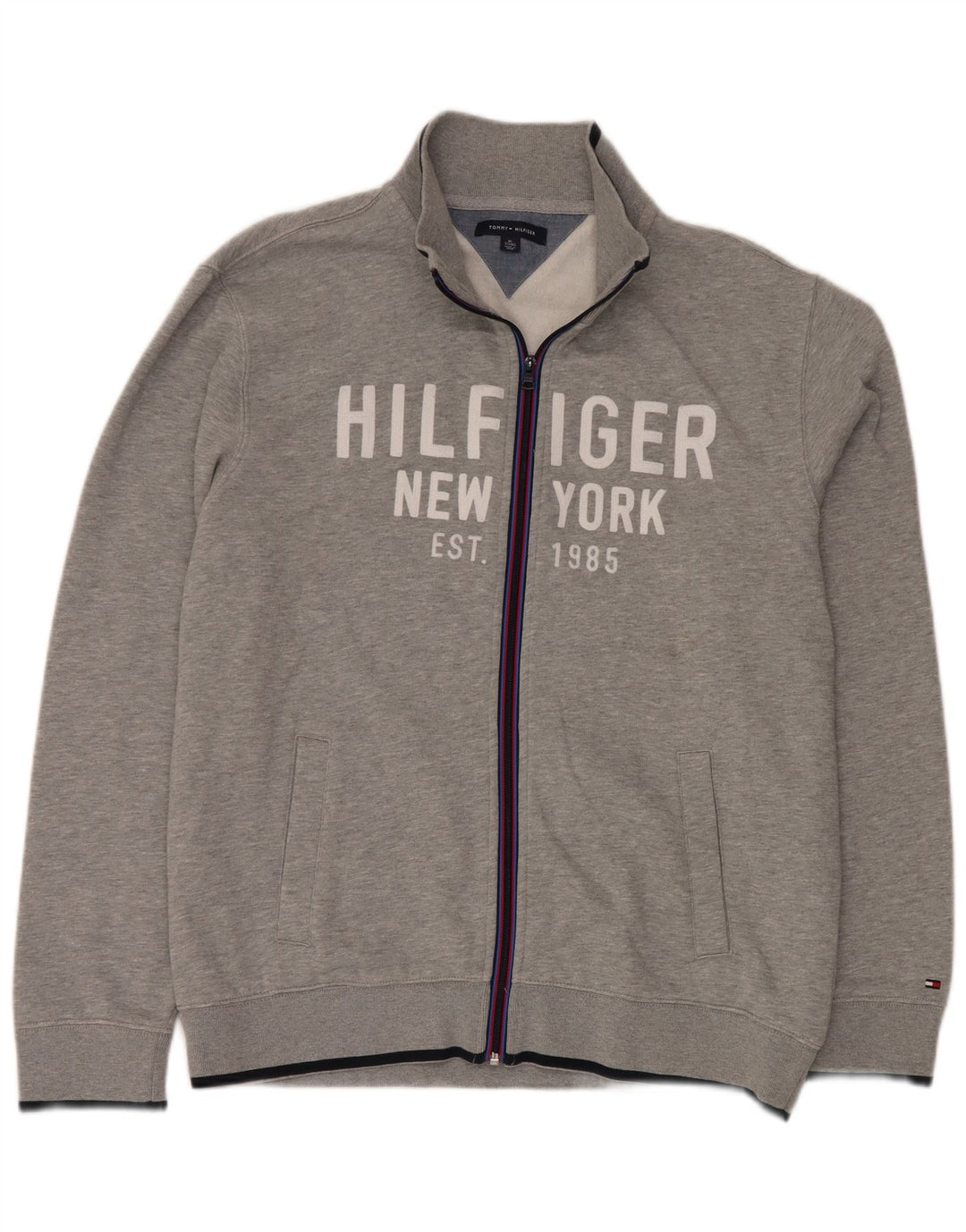 TOMMY HILFIGER Trening grafic pentru bărbați, XL, bumbac gri