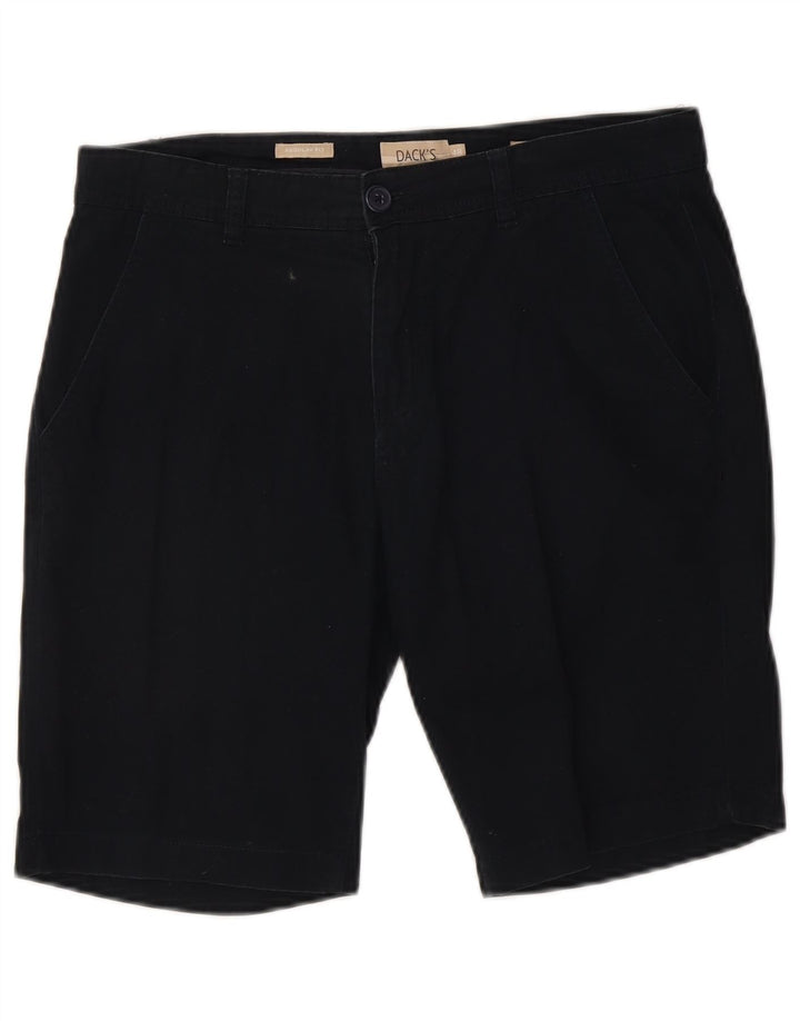 Pantaloni scurți chino pentru bărbați DACK'S, cu tăiere obișnuită, IT 48 Medium W32 Bumbac bleumarin