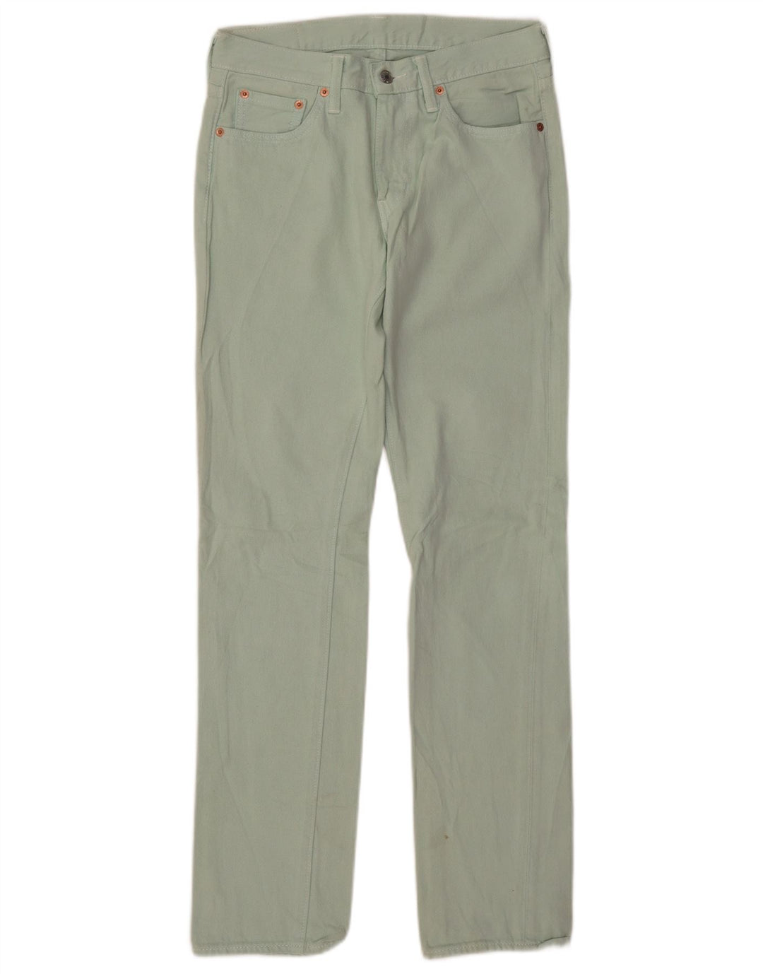 Pantaloni casual Levi's 511 Slim pentru bărbați, L30 L32, bumbac verde