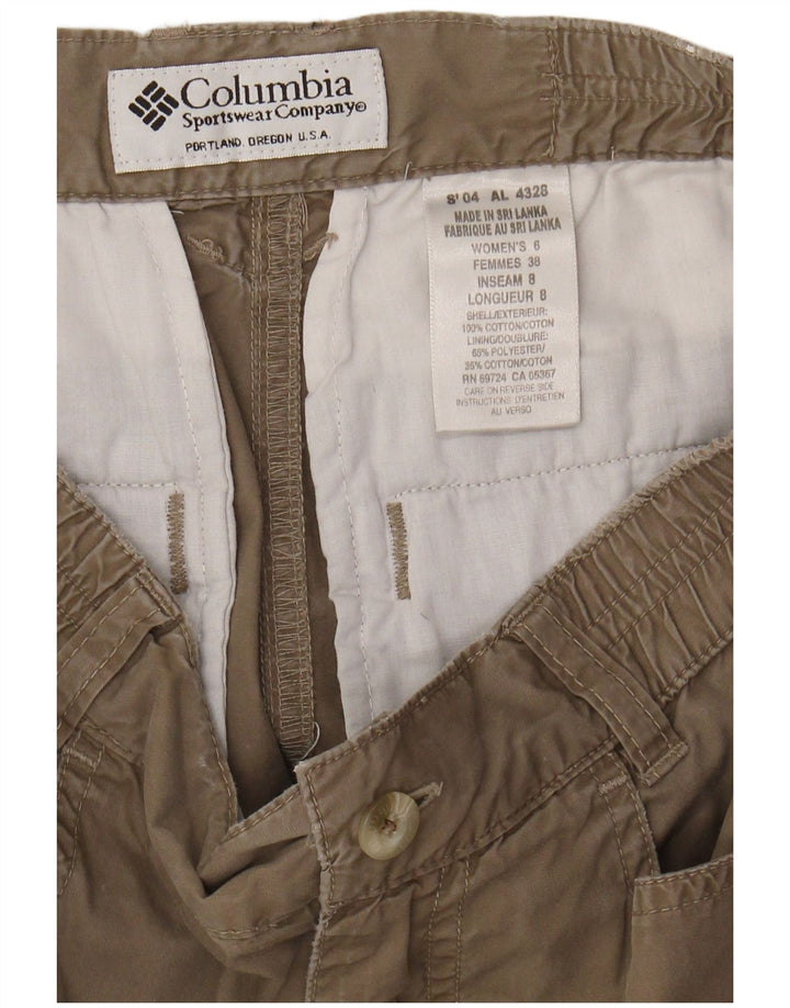 Pantaloni scurti cargo pentru femei COLUMBIA US 9 Medium W28 Bumbac maro