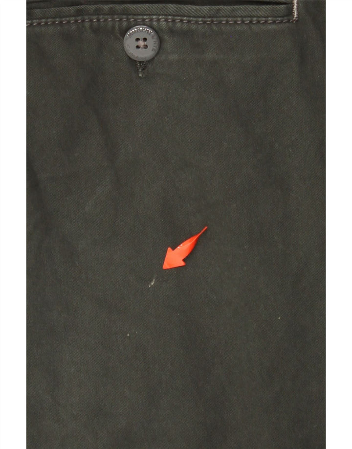 MURPHY & NYE Pantaloni chino drepți pentru bărbați L38 L30 bumbac verde