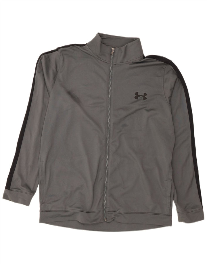 Jachetă de trening pentru bărbați Under Armour, XL, gri, poliester color bloc