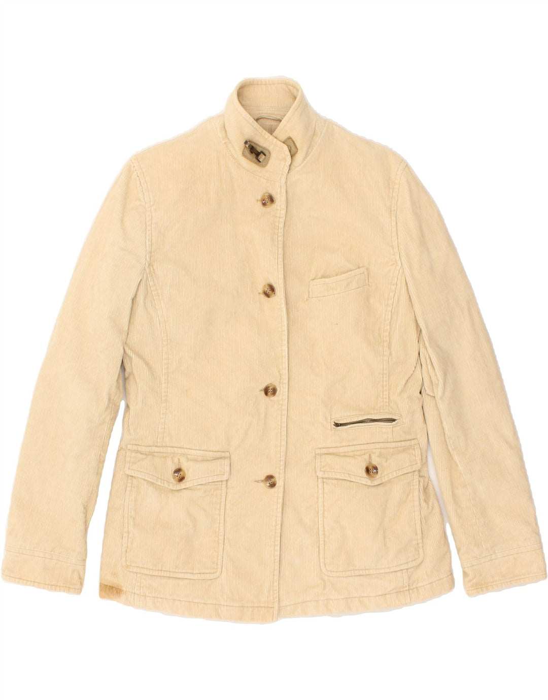 HENRY COTTONS Womens Corduroy Jacket IT 48 XL Beige Cotton Vintage Henry Cottons and Second-Hand Henry Cottons from Messina Hembry 