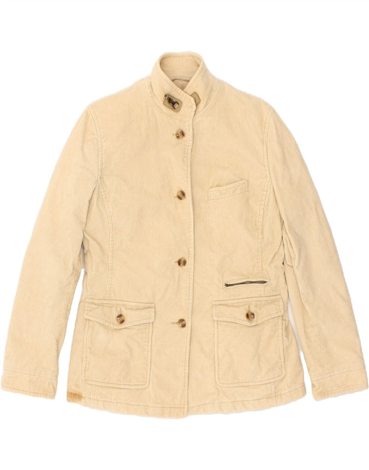 HENRY COTTONS Womens Corduroy Jacket IT 48 XL Beige Cotton Vintage Henry Cottons and Second-Hand Henry Cottons from Messina Hembry 
