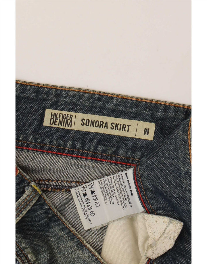 Fusta Tommy Hilfiger pentru femei Sonora Denim Medium W34 Bumbac albastru