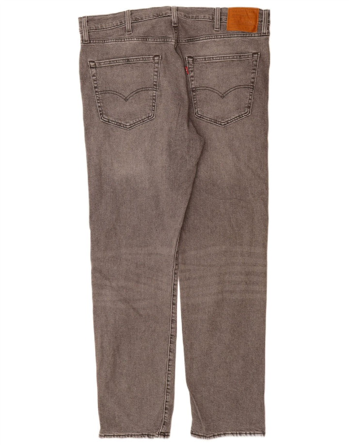 Blugi conici pentru bărbați Levi's 502 W38 L34 bumbac gri