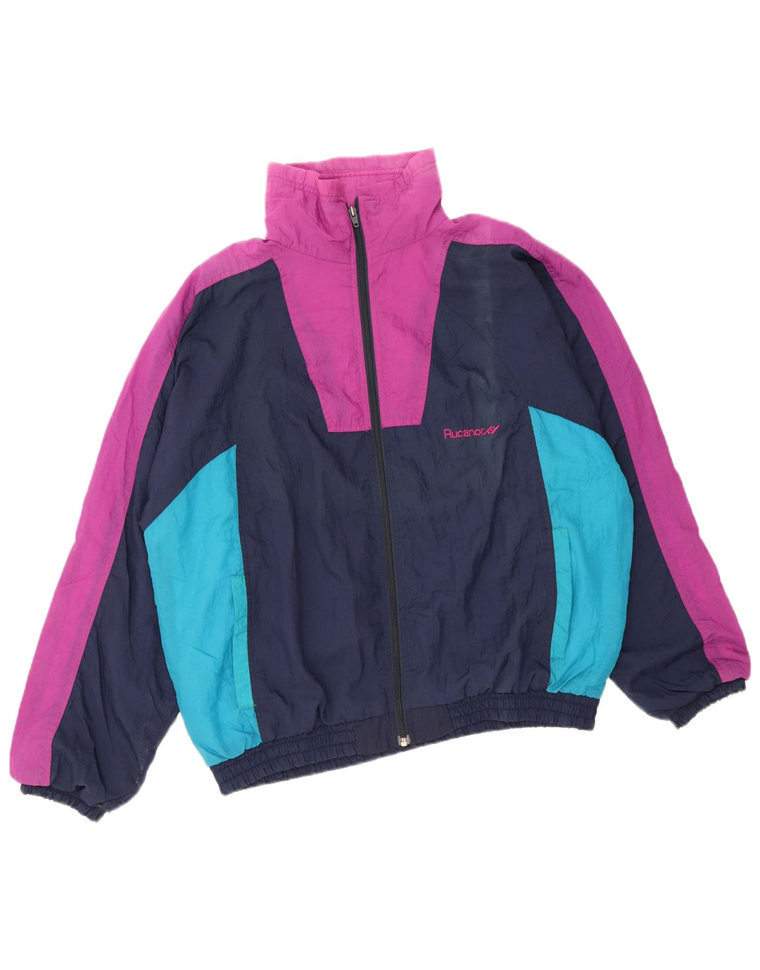 Jachetă de top pentru trening grafic Rucanor pentru bărbați UK 40/42 Medium Multicolor