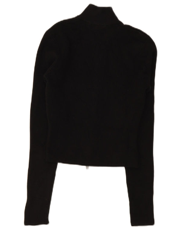 Pulover Dickies pentru femei Crop Cardigan UK 4 XS Negru