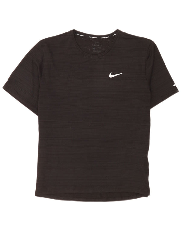Tricou Nike Dri Fit pentru bărbați Top Medium Black Pinstripe Poliester