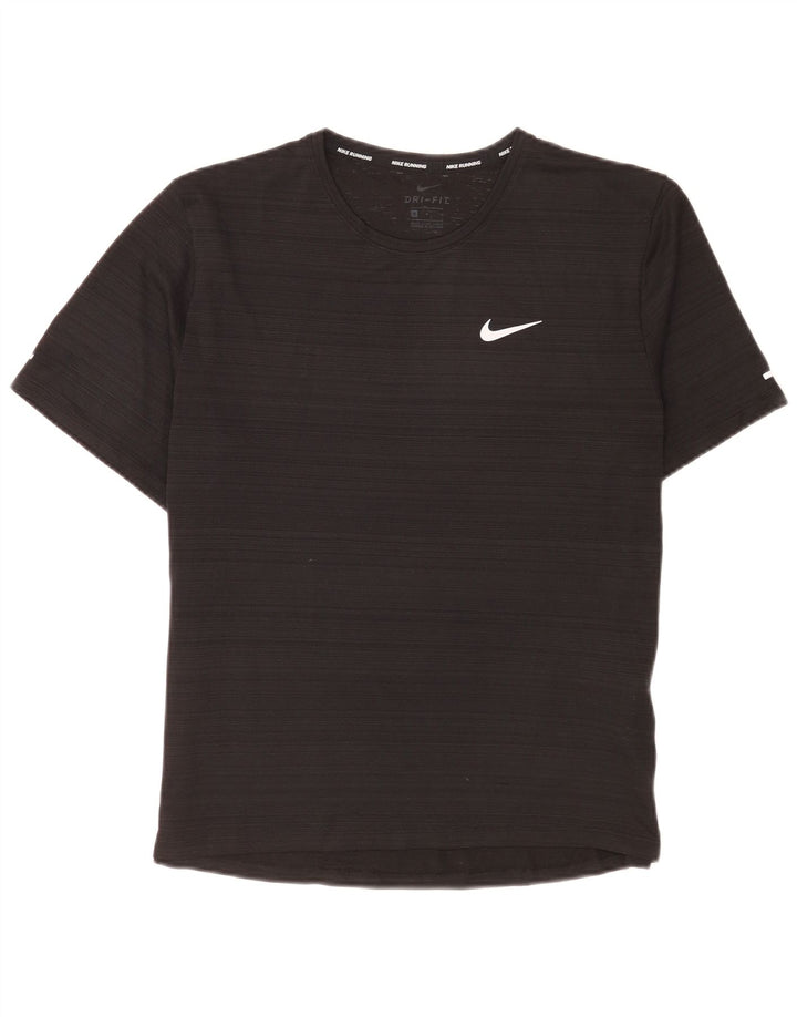 Tricou Nike Dri Fit pentru bărbați Top Medium Black Pinstripe Poliester