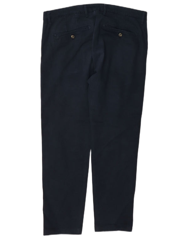 Liu Jo Pantaloni Chino Slim Fit pentru bărbați IT 48 Medium L32 L28 Bleumarin Bumbac