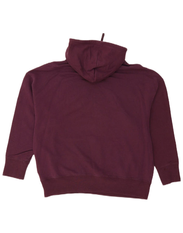 Pulover cu glugă Puma, cu ajustare largă, pentru femei, UK 18 XL, bumbac maro