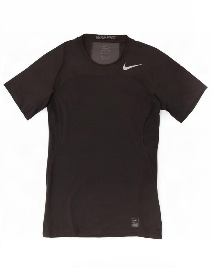 Top cu vestă grafică Nike Dri Fit pentru bărbați, poliester geometric mic, negru