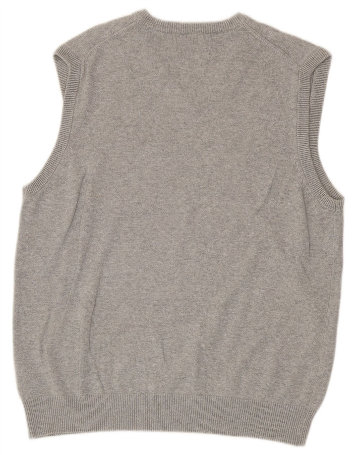 Marks & Spencer pentru bărbați Blue Harbour Vest Tank Top bumbac mediu gri