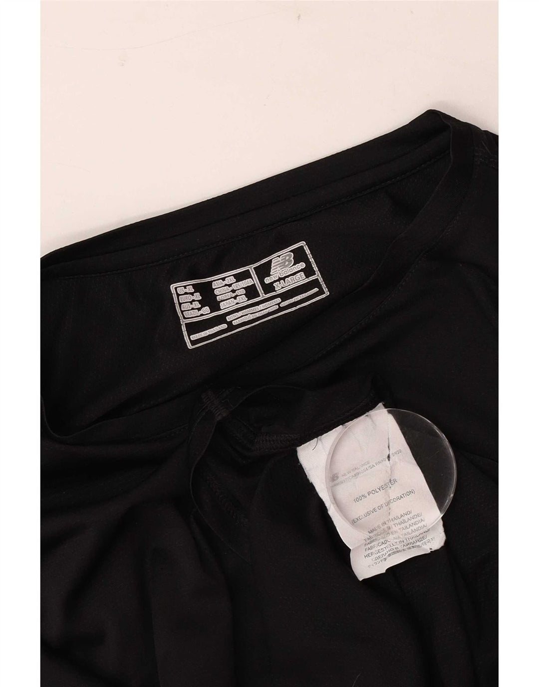 Top pentru bărbați New Balance cu mânecă lungă XL poliester negru
