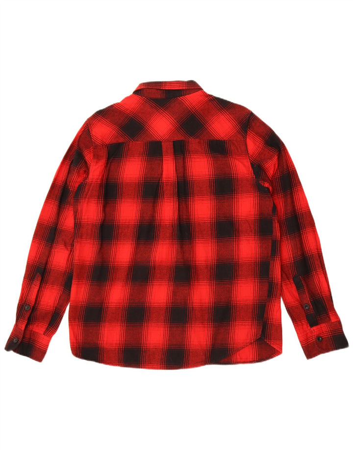 Cămașă de flanel pentru bărbați Mountain Warehouse, bumbac cu carouri roșii mari