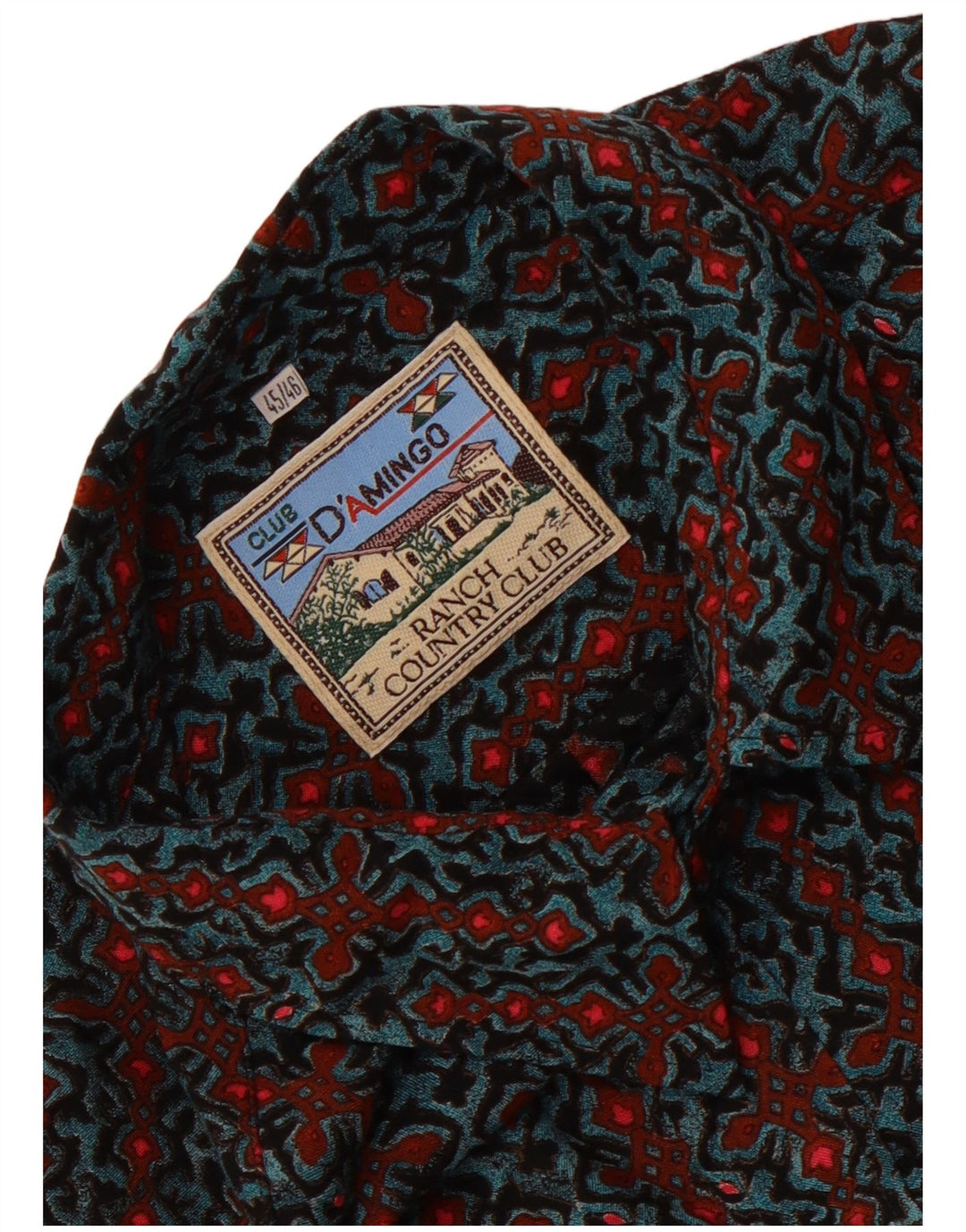 Cămașă supradimensionată pentru femei Club D'Amingo IT 45/46 mare, multicoloră, geometrică