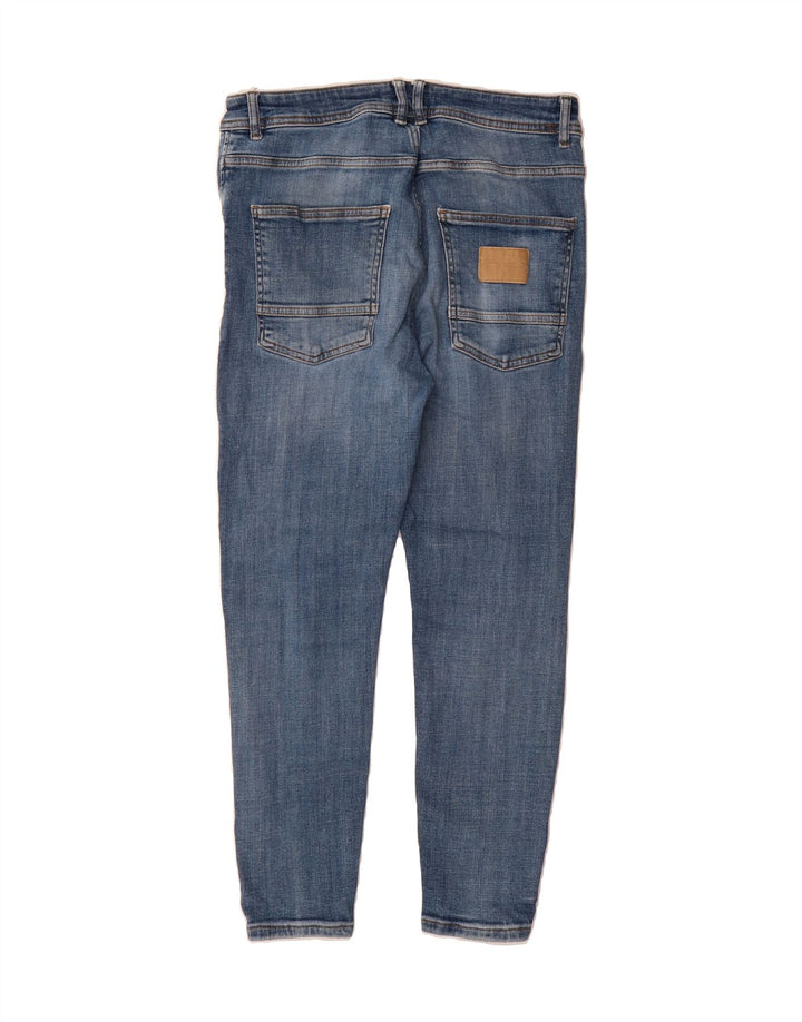 ZARA Womens Slim Jeans EU 42 Large W32 L25 Blue Cotton Vintage Zara and Second-Hand Zara from Messina Hembry 