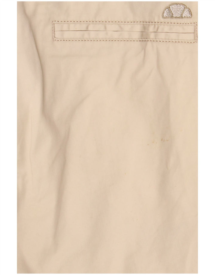 Pantaloni scurti chino pentru femei ELLESSE IT 42 Medium W30 Bej Bumbac