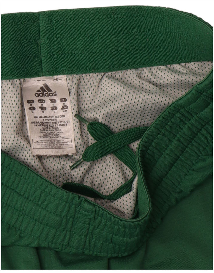 Pantaloni scurți sport Celtics Adidas pentru bărbați, verde mediu, poliester color bloc