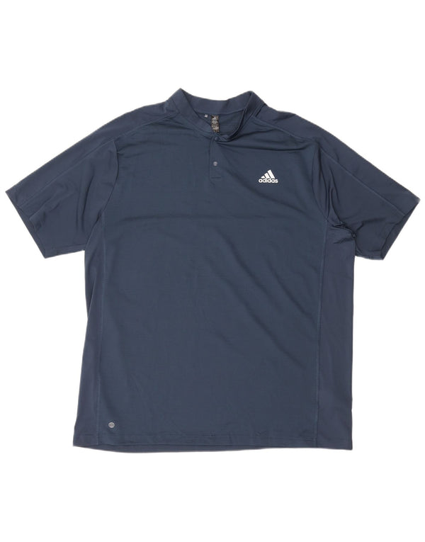 Tricou pentru bărbați Adidas Aeroready Top XL Bleumarin Poliester