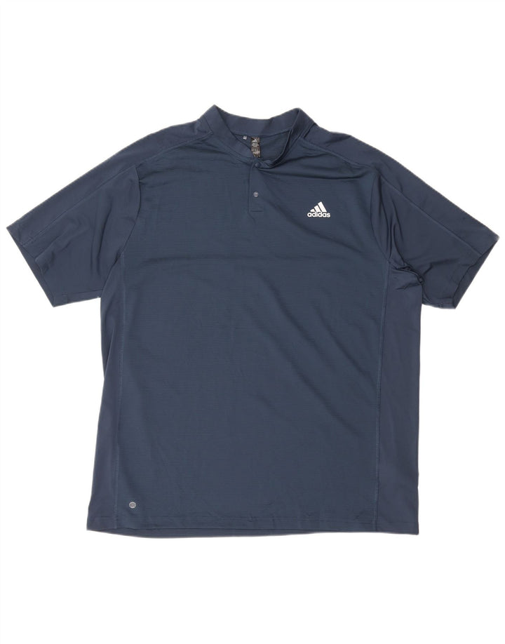 Tricou pentru bărbați Adidas Aeroready Top XL Bleumarin Poliester