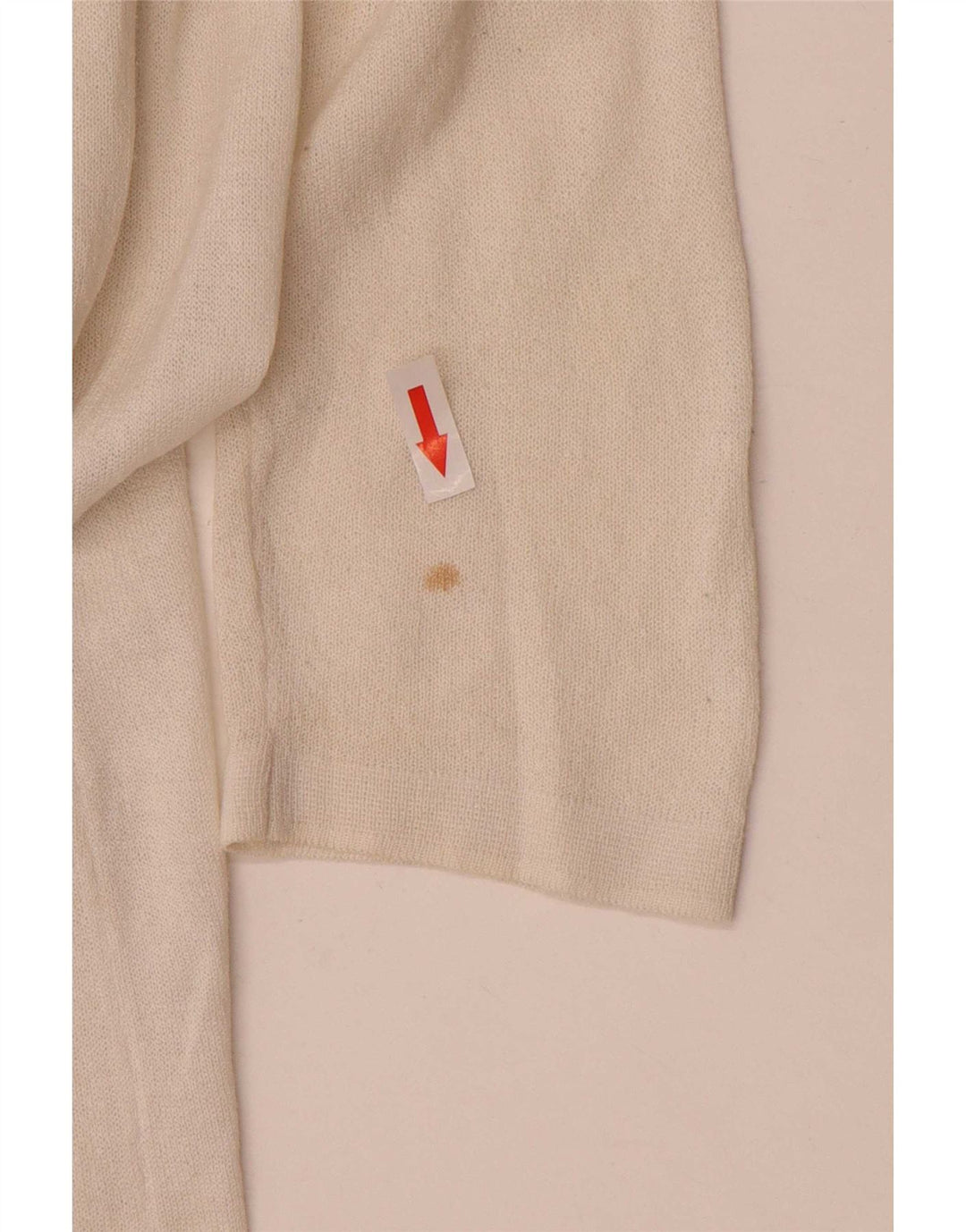 Pulover cardigan cu paragate pentru femei Marks & Spencer UK 14 Medium Off White