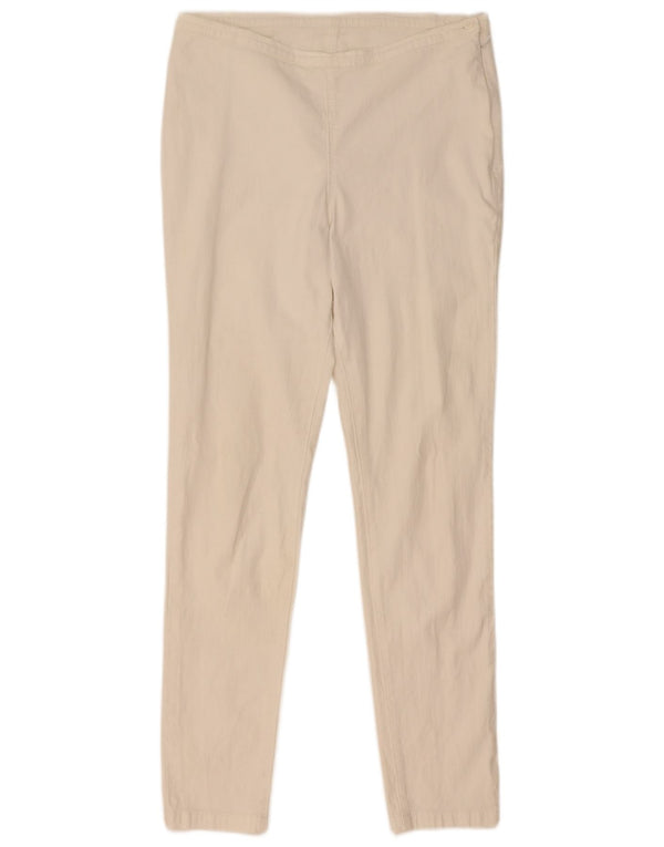 Marks & Spencer Pantaloni skinny casual pentru femei UK 12 Medium W30 L29 Alb