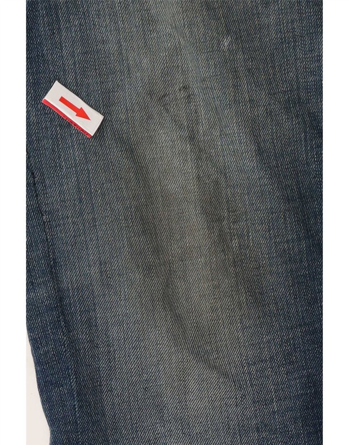 Blugi drepti pentru bărbați Levi's 504 W36 L27 Bumbac albastru