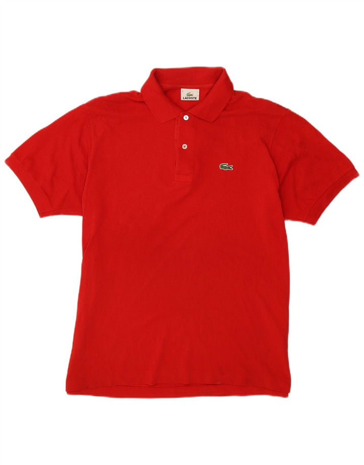 Tricou polo Lacoste pentru bărbați, mărimea 5, bumbac roșu mare