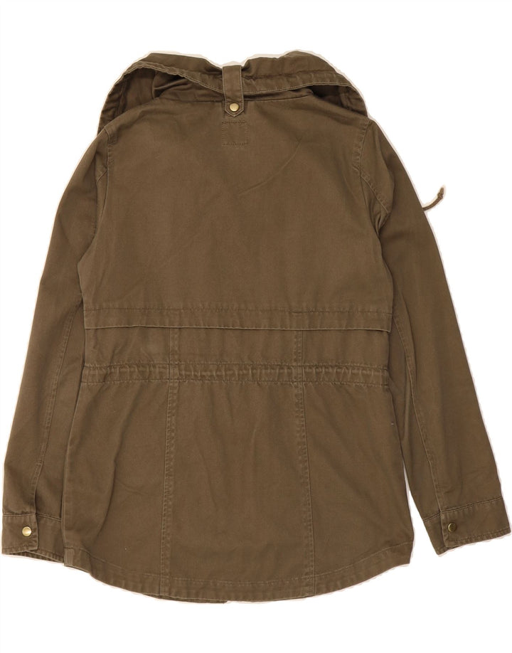 OASIS Womens Utility Jacket UK 6 XS Khaki Cotton Vintage Oasis and Second-Hand Oasis from Messina Hembry 